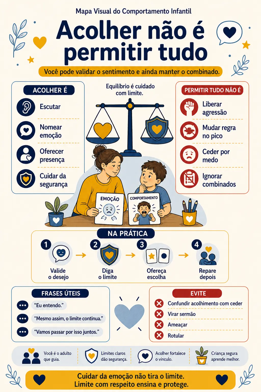 Prévia: Acolher não é permitir tudo